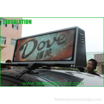3G Top Taxi P6 LED Display
